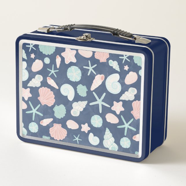 Lunch Box motif des coquillages (Devant)