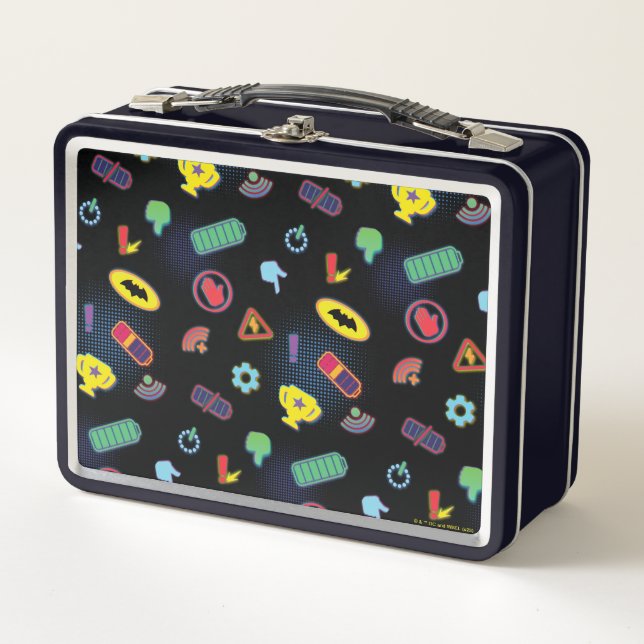 Lunch Box Motif d'icône de véhicule Batwheel™ (Devant)