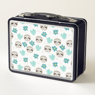 Lunch Box Motif floral de paresse douce