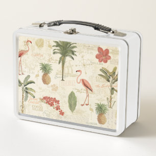Lunch Box Motif floridien tropical