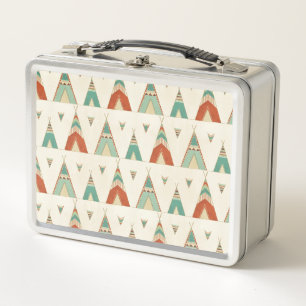 Lunch Box Motif géométrique de Teepee d'étape de Geo de