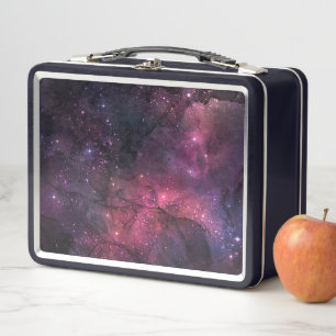 Lunch Box Motif planétaire de galaxie d'espace extérieur d'é