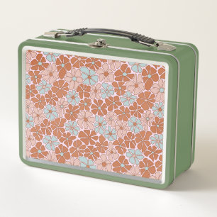 Lunch Box Motif sans couture rétro