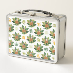 Lunch Box Motif tropical de paresse