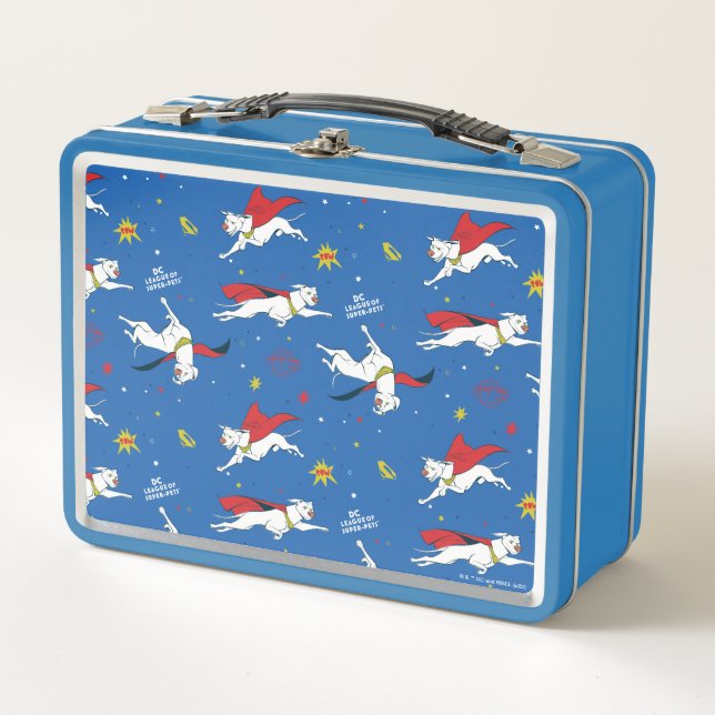 Lunch Box Motif volant Krypto (Devant)