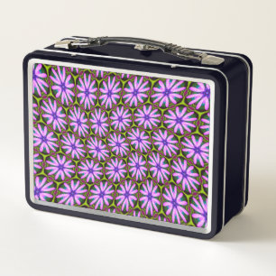 Lunch Box Motifs marguerite violet
