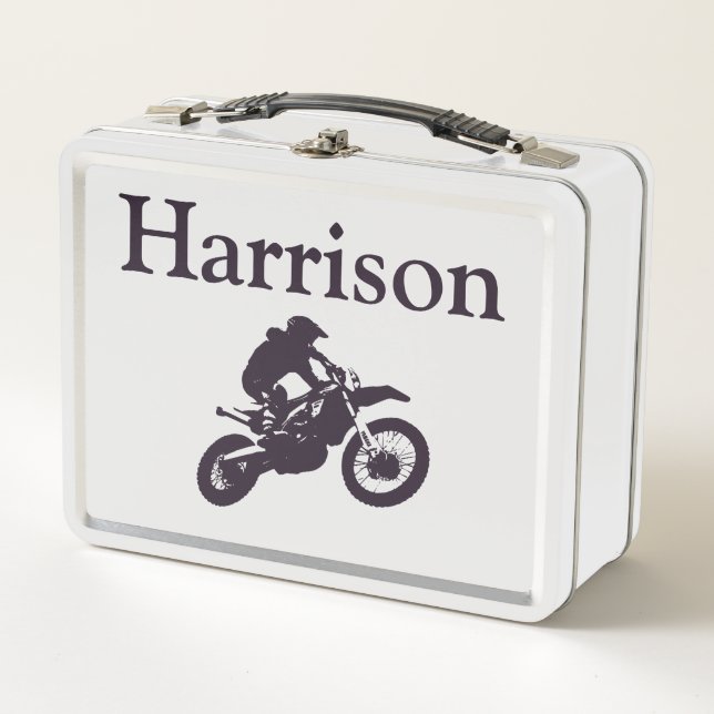 Lunch Box Moto personnalisé (Devant)