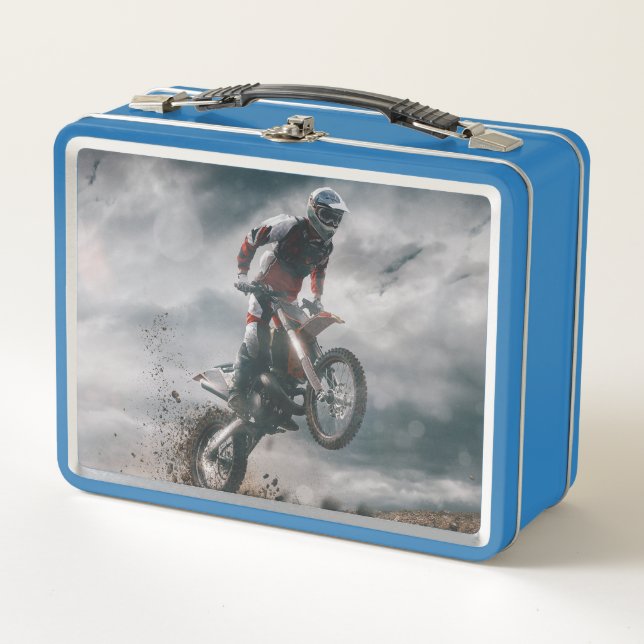 Lunch Box Motocross Rider (Devant)
