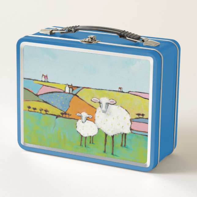 Lunch Box Moutons dans le pré (Devant)