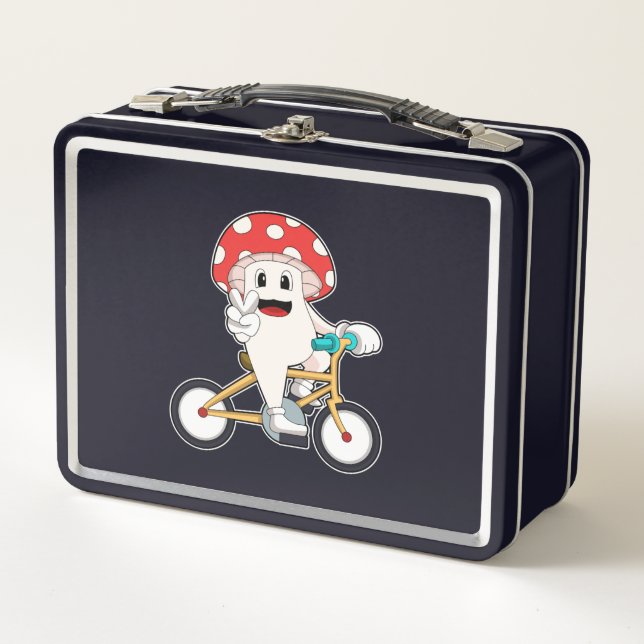 Lunch Box Mushroom with Bicycle.PNG (Devant)