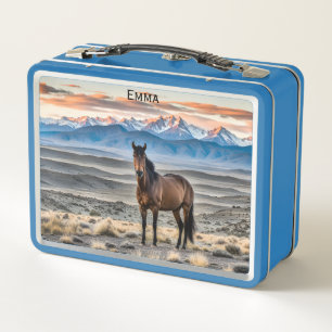 Lunch Box Mustang sauvage enfant ou adulte