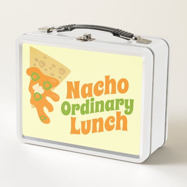 Lunch Box Nacho Déjeuner ordinaire Amusant Novelty Nourritur (Devant)