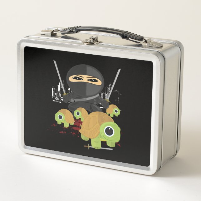 Lunch Box Ninja et tortues (Devant)
