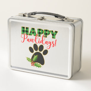 Lunch Box Noël Pawliday   Joyeux jour férié pour Amoureux de