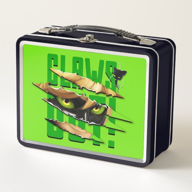 Lunch Box Noir de chat et Plagg | Écarts (Devant)