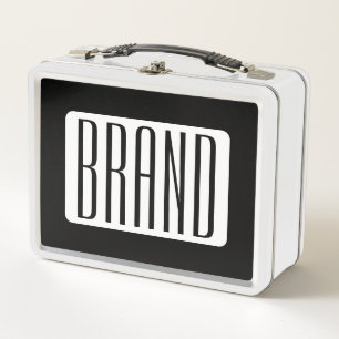 Lunch Box Nom moderne ou nom de marque modifiable pour l'ent