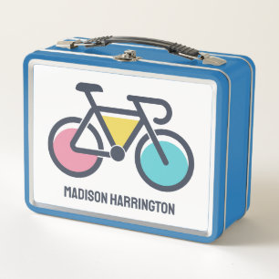 Lunch Box Nom personnalisé cyclisme