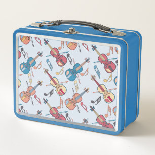 Lunch Box Notes de violon et de musique