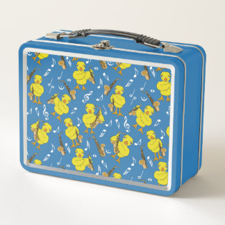 Lunch Box Notes musicales de Sax Chick Saxophones