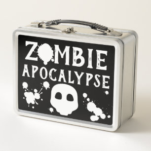 Lunch Box Nu Goth Gothique Zombie Apocalypse Kit de premiers