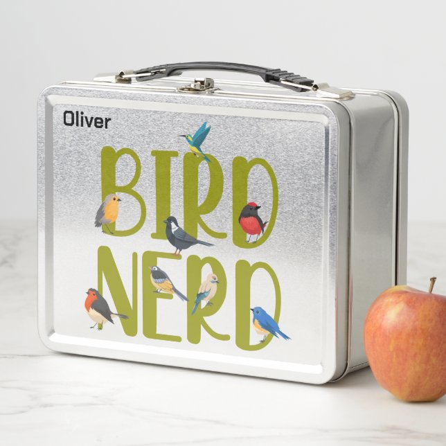 Lunch Box Observation Nerd des oiseaux (En situation)