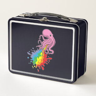 Lunch Box Octopus avec arc-en-ciel