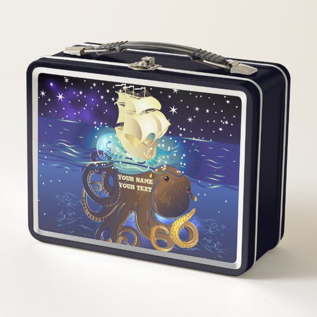 Lunch Box Octopus Huge et Caravella (Devant)