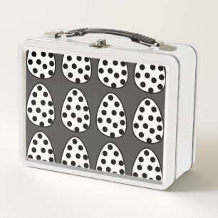 Lunch Box Œufs de Pâques pois Happy Easter