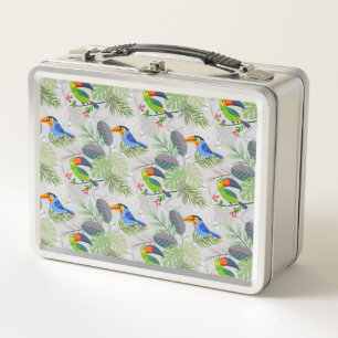 Lunch Box Oiseau Toucan mignon, Motif de tous les jours, Aqu