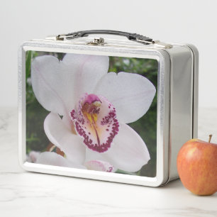 Lunch Box Orchidée Blanche I Belle Fleur Tropicale