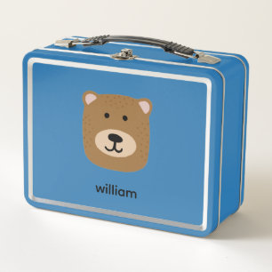 Lunch Box Ours brun mou