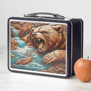 Lunch Box Ours Majestueux debout contre l'eau