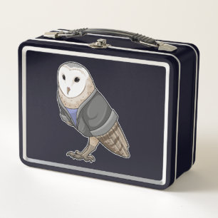 Lunch Box Owl comme secrétaire