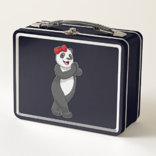 Lunch Box Panda avec ruban
