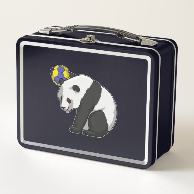 Lunch Box Panda dans les sports de handball (Devant)