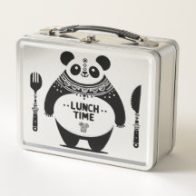 Panda Lunch Time Box - Carburez Votre Amusement