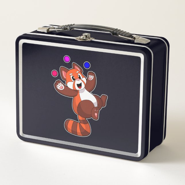 Lunch Box Panda rouge à Juggle Circus.PNG (Devant)