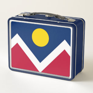 Lunch Box Panier-repas inoxydable en métal avec le drapeau