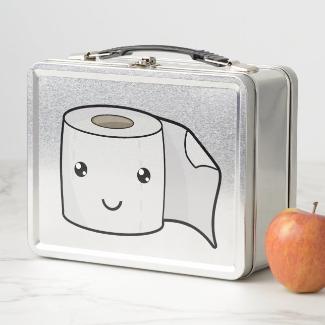 Lunch Box Papier joyeux (En situation)