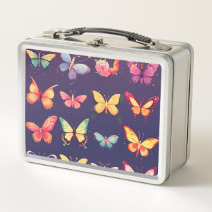 Lunch Box Papillon, anniversaire, boîte, joli papillon
