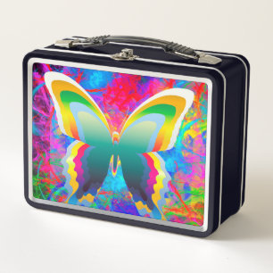Lunch Box Papillons psychédéliques