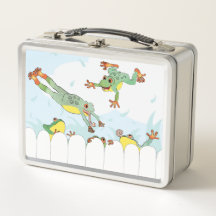 Pâque 5 grenouilles Argent