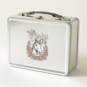 Lunch Box Parle Derby à Moi Fleur Cheval Vintage Chemise_1