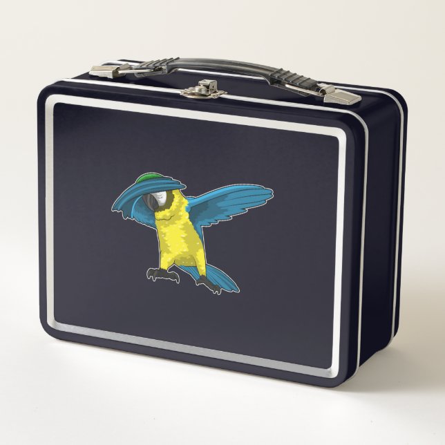 Lunch Box Parrot at Hip Hop Dance Dab (Devant)