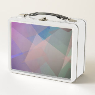Lunch Box Particules volantes Abstraites Formes géométriqu