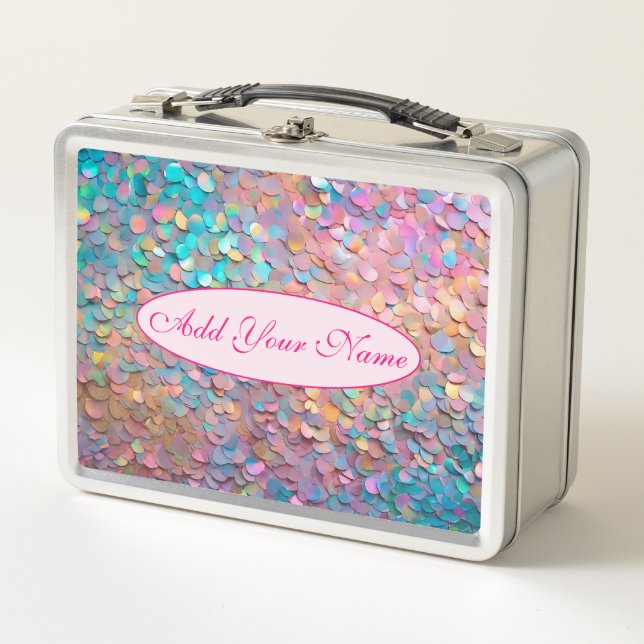 Lunch Box Parties scintillant Opal Holographie Collection mo (Devant)