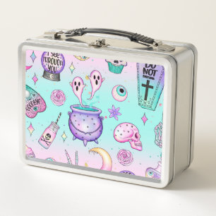 Lunch Box pastel goth motif
