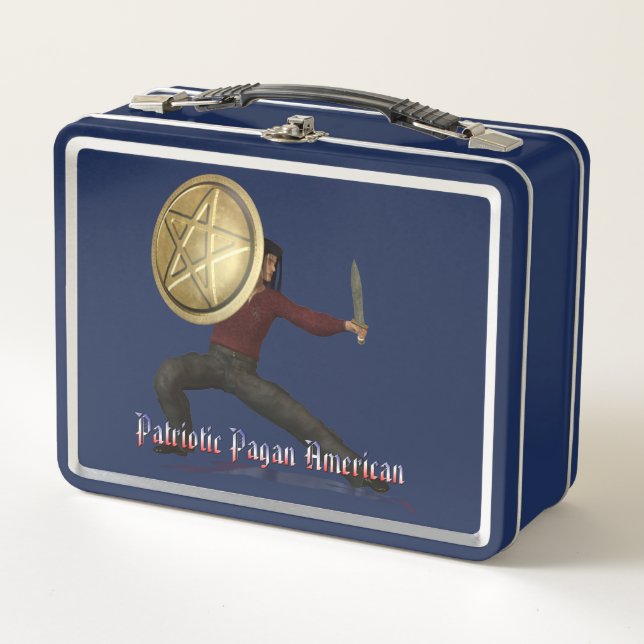 Lunch Box Patriotique païen américain (Devant)
