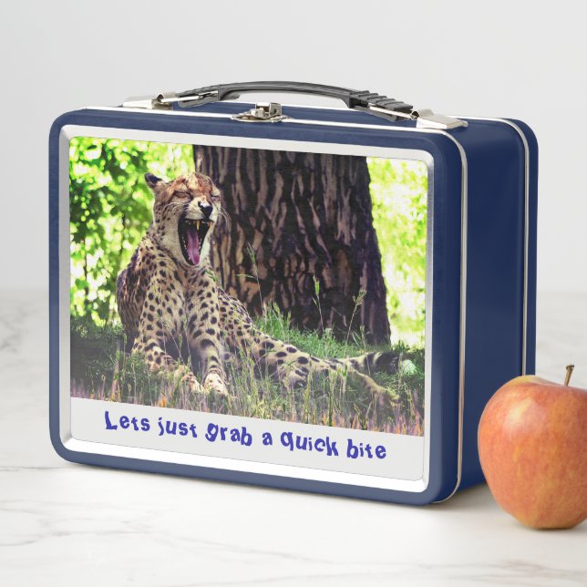 Lunch Box Pause déjeuner rapide - Cheetah (En situation)