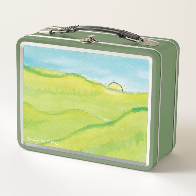 Lunch Box Paysage calme - KidsArt pour CHOC (Devant)